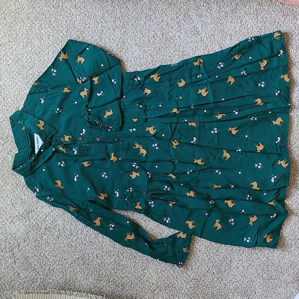 Old Navy deer dress